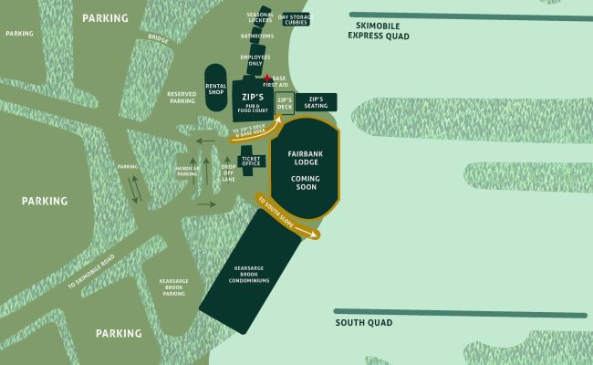 Cranmore Base Area Map