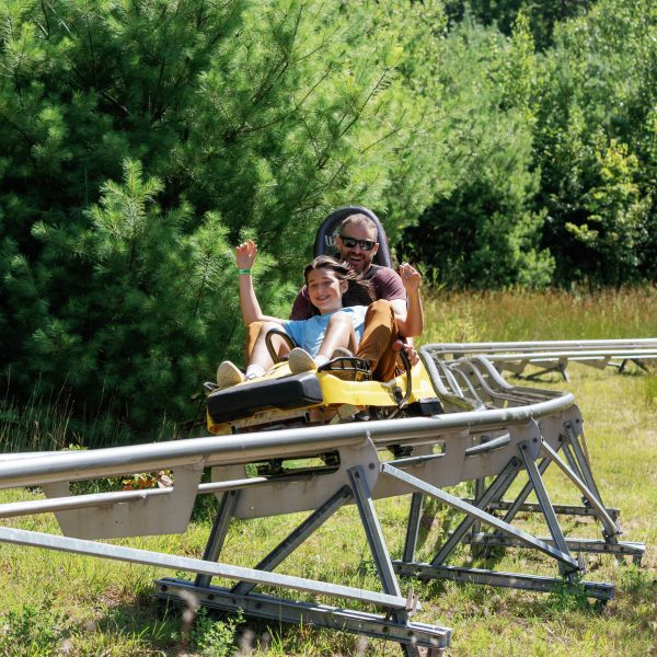 Coaster Dad and Daughter